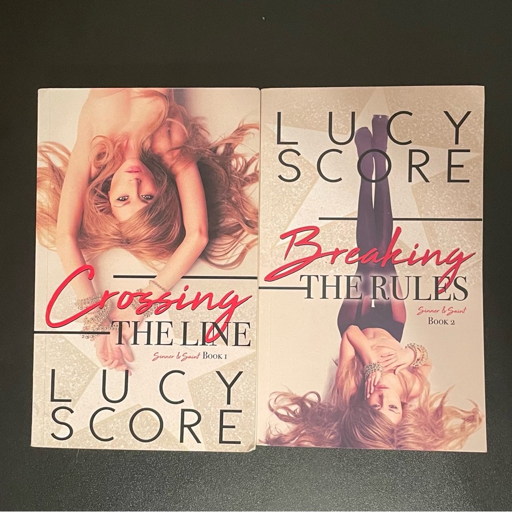 Lucy Score Sinner & Saint series - Crossing the Line and Breaking the Rules